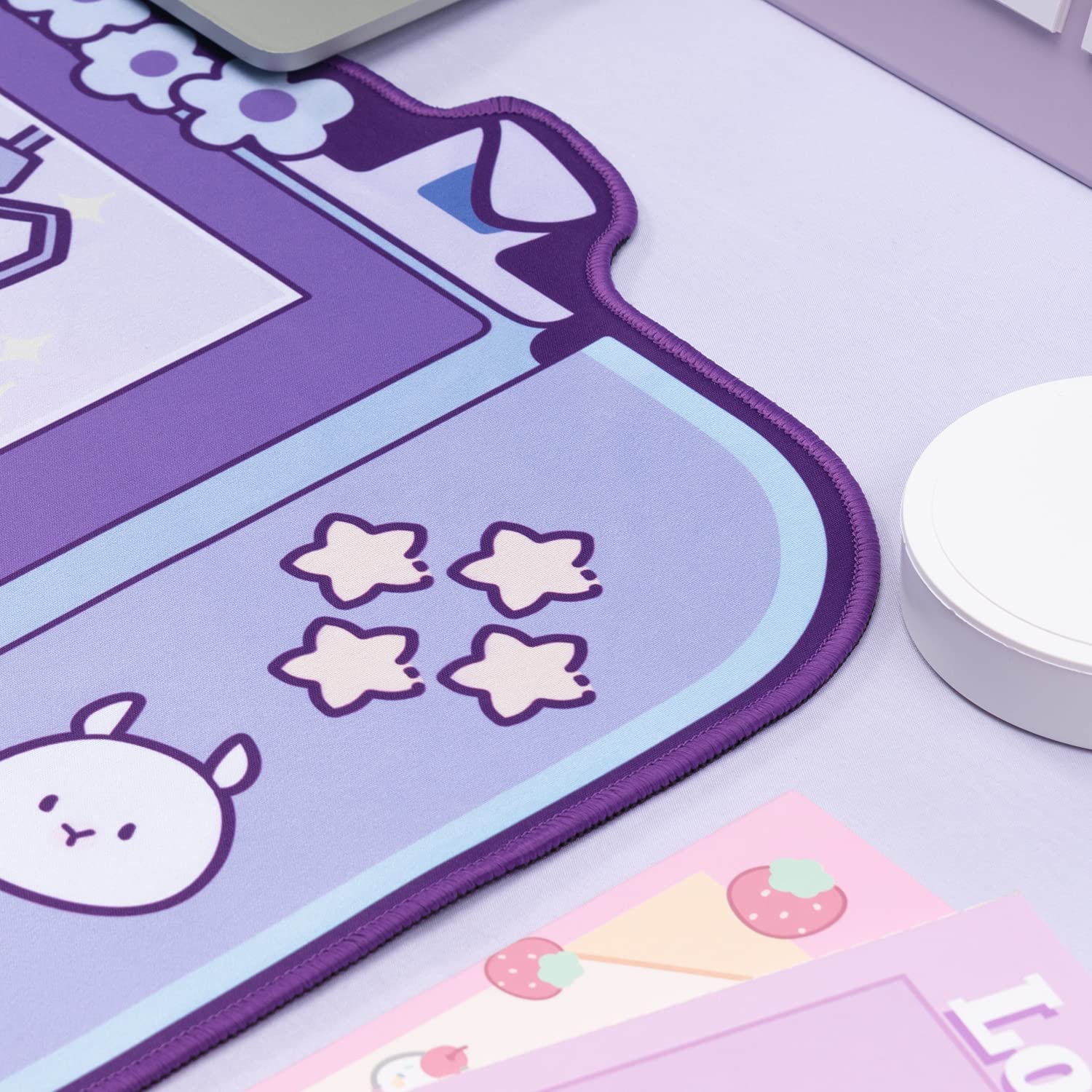 Large Kawaii Gaming Mouse Pad  - Tradescantia Purple review and price
